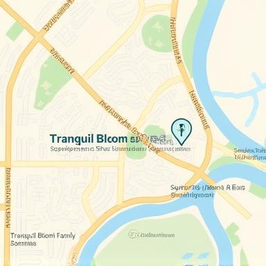 Map showing Tranquil Bloom Spa location in Bath, Somerset