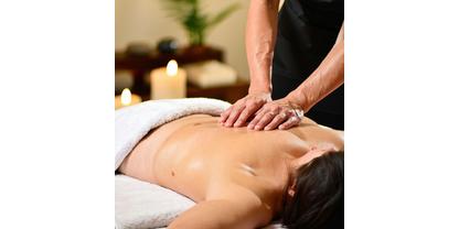 Massage therapist providing a luxurious treatment